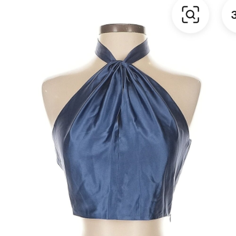 Intermix Sleeveless Silk Top